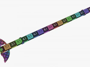 LED-Farbr&ouml;hrenlicht 3D Modell