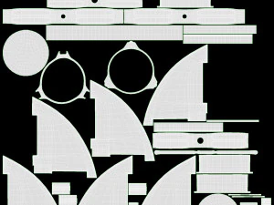 LED-Farbr&ouml;hrenlicht 3D Modell