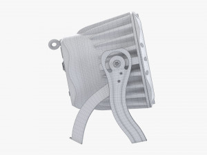 Led Outdoor Spotlight Modelo 3D