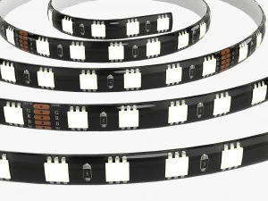 Rotolo di strisce LED Modello 3D