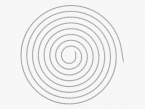 Rotolo di strisce LED Modello 3D