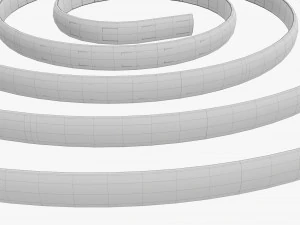 Rotolo di strisce LED Modello 3D