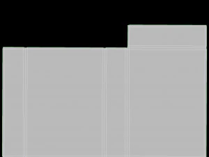 Rotolo di strisce LED Modello 3D