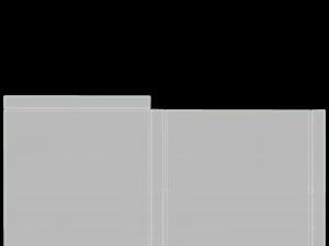 Rotolo di strisce LED Modello 3D