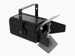 Led Theatre Spotlight 3D Model