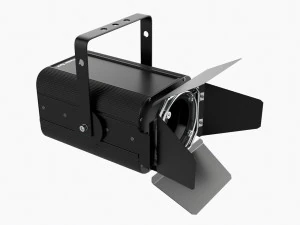 Led Theatre Spotlight 3D Model