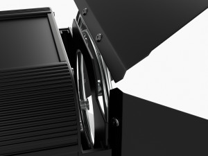 Led Theatre Spotlight 3D Model