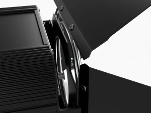 Led Theatre Spotlight 3D Model