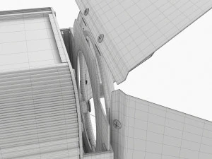 Led Theatre Spotlight 3D Model
