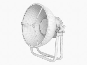 Led Vintage Spotlight 3D 모델