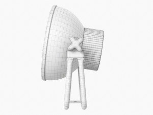 Led Vintage Spotlight 3D 모델