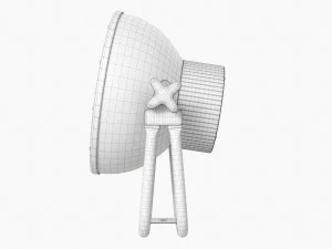 Led Vintage Spotlight 3D Model