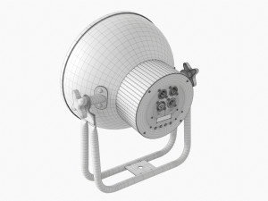 Led Vintage Spotlight 3D 모델