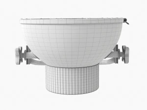 Led Vintage Spotlight 3D Model