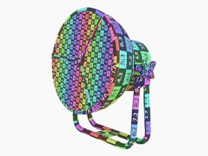 Led Vintage Spotlight 3D Model