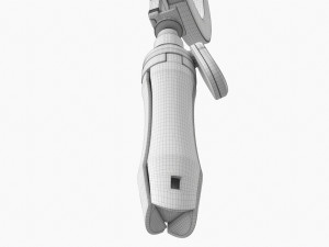 Live Streaming Tripod With Lamp 01 3D-Modell