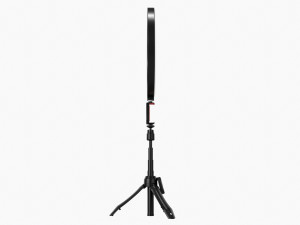 Live Streaming Tripod With Lamp 02 3D Model