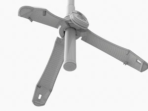 Trip&eacute; de transmiss&atilde;o ao vivo com l&acirc;mpada 02 Modelo 3D