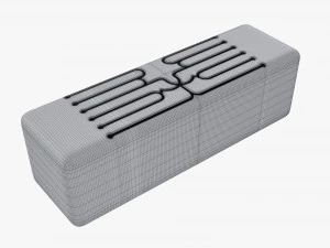 Tamburo di registro a 10 toni Modello 3D