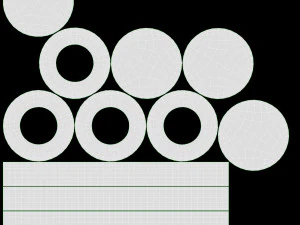 Tamburo di registro a 10 toni Modello 3D