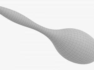 Maracas 02 Colorful 3D Model