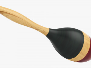 Maracas 02 Painted 3D Модель