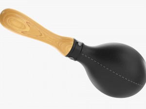 Maracas 04 Leather 3D Model