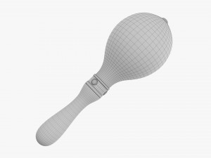 Maracas 04 Leather 3D Model