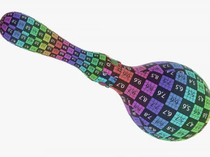 Maracas 04 Pelle Modello 3D