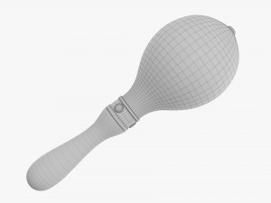 Maracas 04 Plastic 3D Model