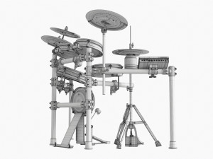 Millenium Mps-850 E-Drum Set 3D Model