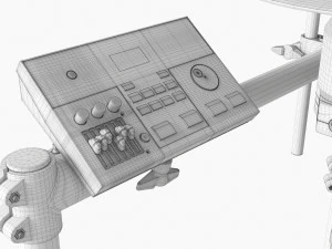 Set di batteria elettronica Millenium Mps-850 Modello 3D