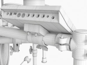 Set di batteria elettronica Millenium Mps-850 Modello 3D
