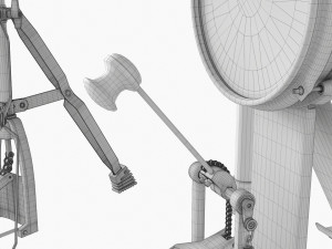 Millenium Mps-850 E-Drum Set 3D Model