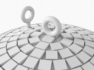 Mirrorball 3Dモデル