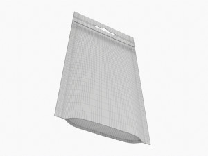 Mylar Pouch Plastic Bag Mockup 02 Model 3D