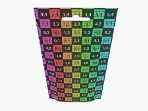 Mockup di sacchetto di plastica con custodia in Mylar 02 Modello 3D