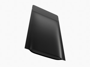 Mylar Pouch Plastic Bag Mockup 03 Modelo 3D