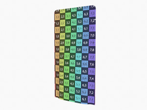 Mylar Pouch Plastic Bag Mockup 03 Modelo 3D