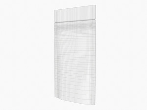 Mylar Pouch Plastic Bag Mockup 04 Modelo 3D