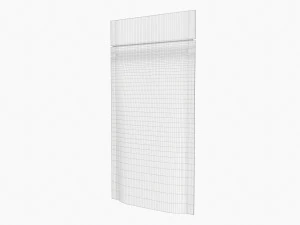 Mylar Pouch Plastic Bag Mockup 04 3D Model