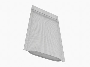 Mylar Pouch Plastic Bag Mockup 04 Modelo 3D