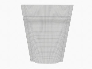 Mylar Pouch Plastic Bag Mockup 04 Modelo 3D