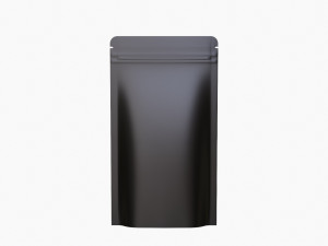 Mylar Pouch Plastic Bag Mockup 05 Modèle 3D