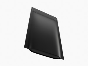 Mylar Pouch Plastic Bag Mockup 05 Modelo 3D