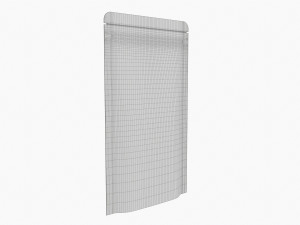 Mylar Pouch Plastic Bag Mockup 05 Modelo 3D