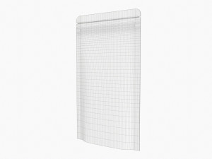 Mylar Pouch Plastic Bag Mockup 05 Modelo 3D