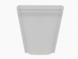 Mylar Pouch Plastic Bag Mockup 05 Modelo 3D