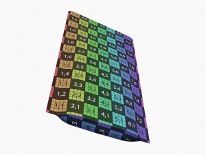 Mylar Pouch Plastic Bag Mockup 05 Modelo 3D