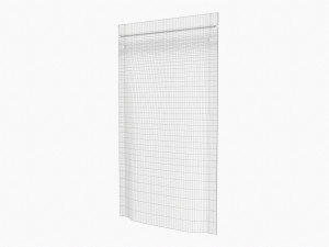 Mylar Pouch Plastic Bag Mockup 06 Model 3D